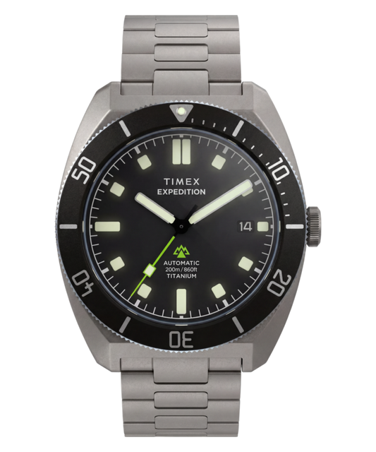 Timex Expedition Pioneer Titanium Automatic 41mm Bracelet Watch