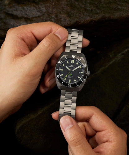 Timex Expedition Pioneer Titanium Automatic 41mm Bracelet Watch