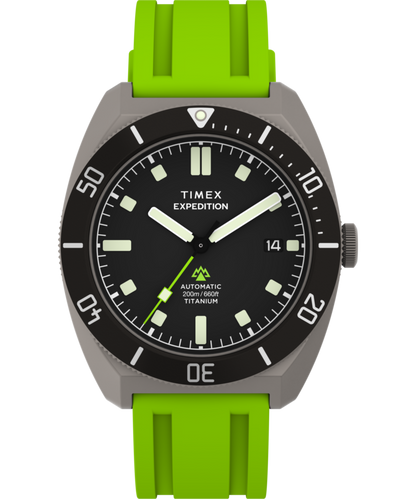 Timex Expedition Pioneer Titanium Automatic 41mm HNBR Synthetic Rubber Stra