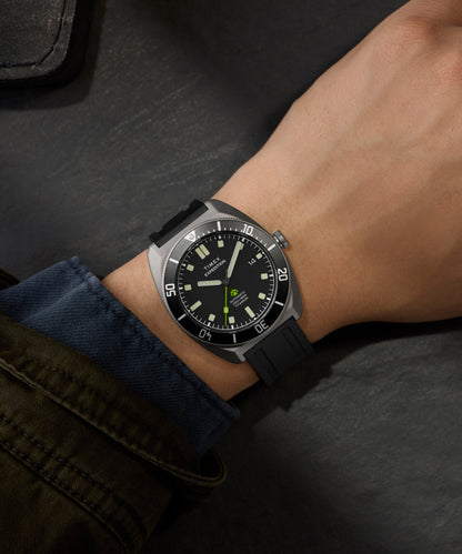 Timex Expedition Pioneer Titanium Automatic 41mm HNBR Synthetic Rubber Stra