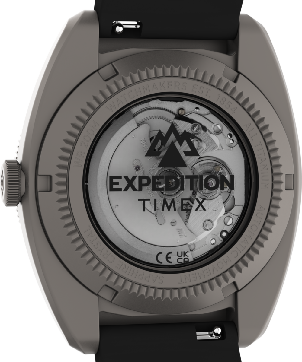 Timex Expedition Pioneer Titanium Automatic 41mm HNBR Synthetic Rubber Stra