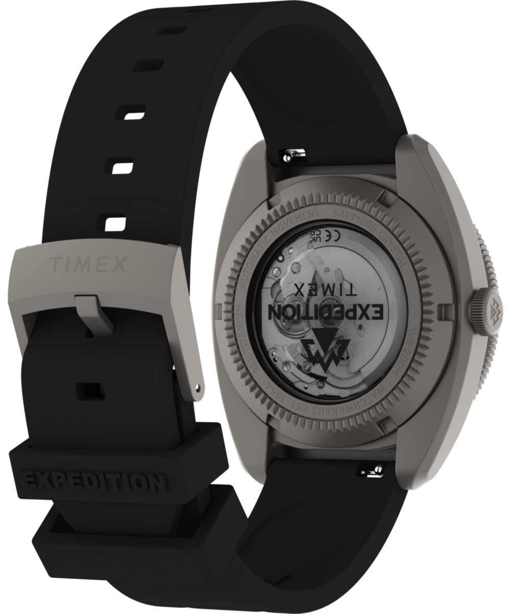 Timex Expedition Pioneer Titanium Automatic 41mm HNBR Synthetic Rubber Stra