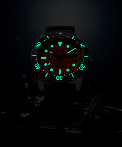 Timex Deepwater Reef 200 Titanium Automatic 41mm Synthetic Rubber Strap Watc