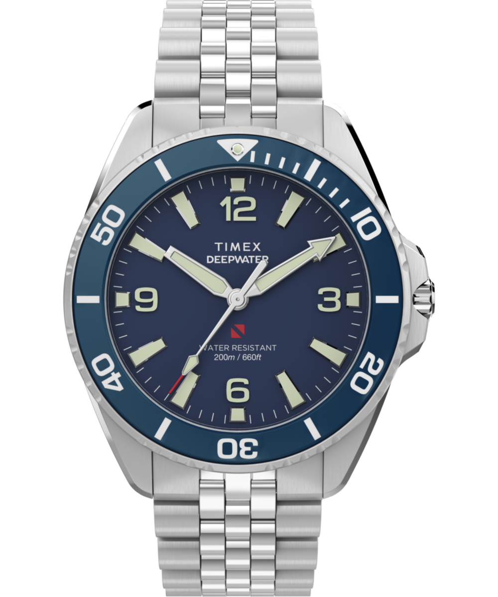 Timex Deepwater Arctic 40.5mm Stainless Steel Bracelet Watch