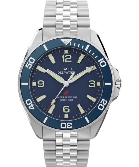 Timex Deepwater Arctic 40.5mm Stainless Steel Bracelet Watch