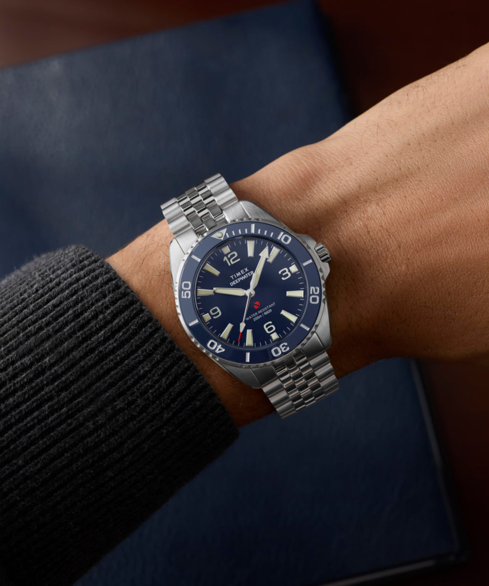 Timex Deepwater Arctic 40.5mm Stainless Steel Bracelet Watch
