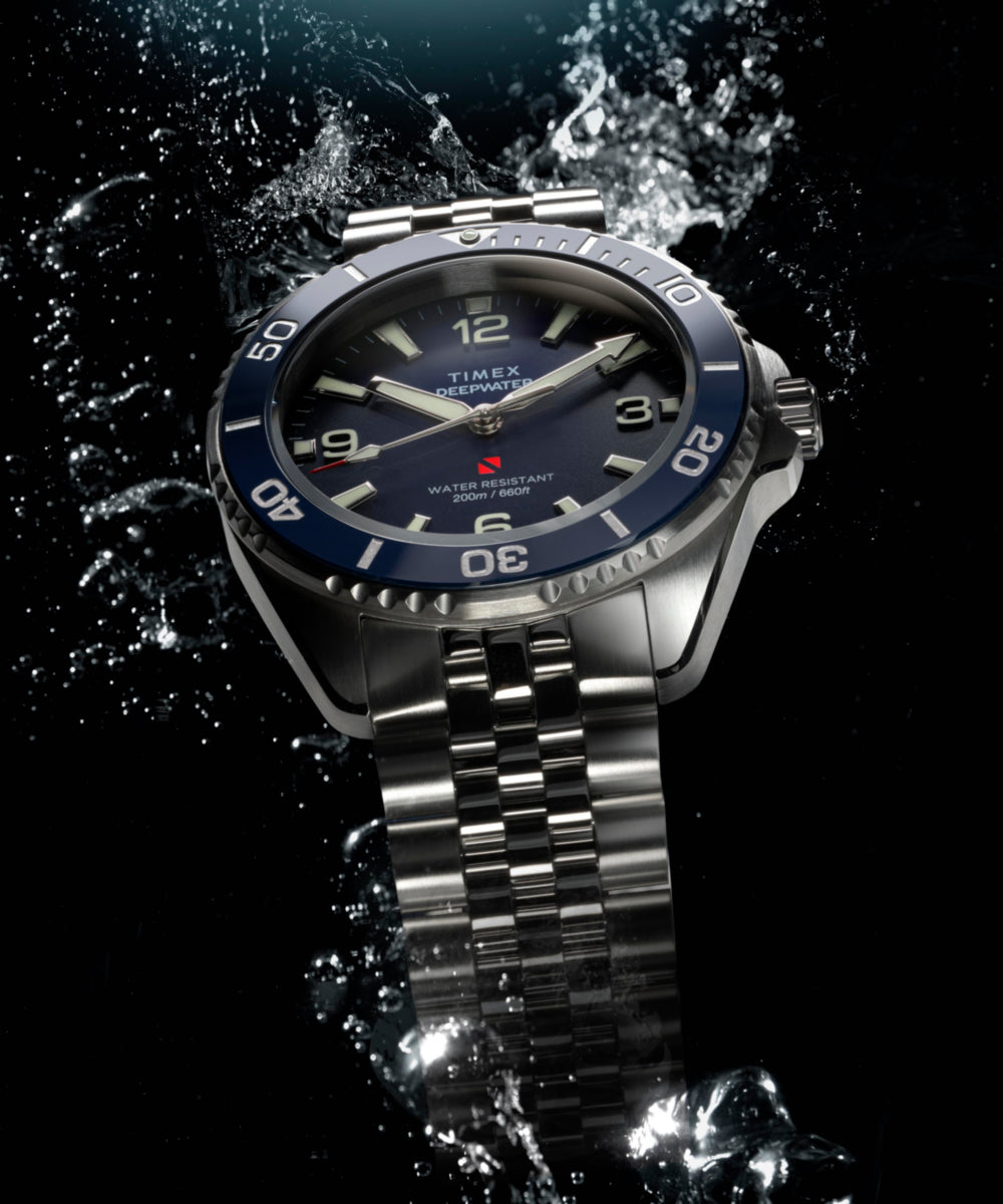 Timex Deepwater Arctic 40.5mm Stainless Steel Bracelet Watch