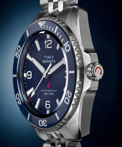 Timex Deepwater Arctic 40.5mm Stainless Steel Bracelet Watch