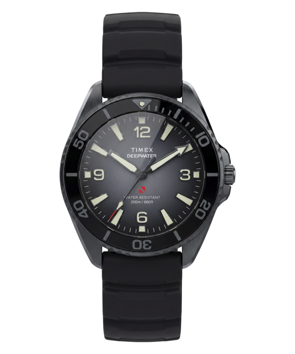 Timex Deepwater Arctic 200 40.5mm HNBR Synthetic Rubber Strap Watch