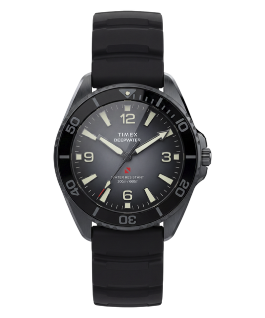 Timex Deepwater Arctic 200 40.5mm HNBR Synthetic Rubber Strap Watch