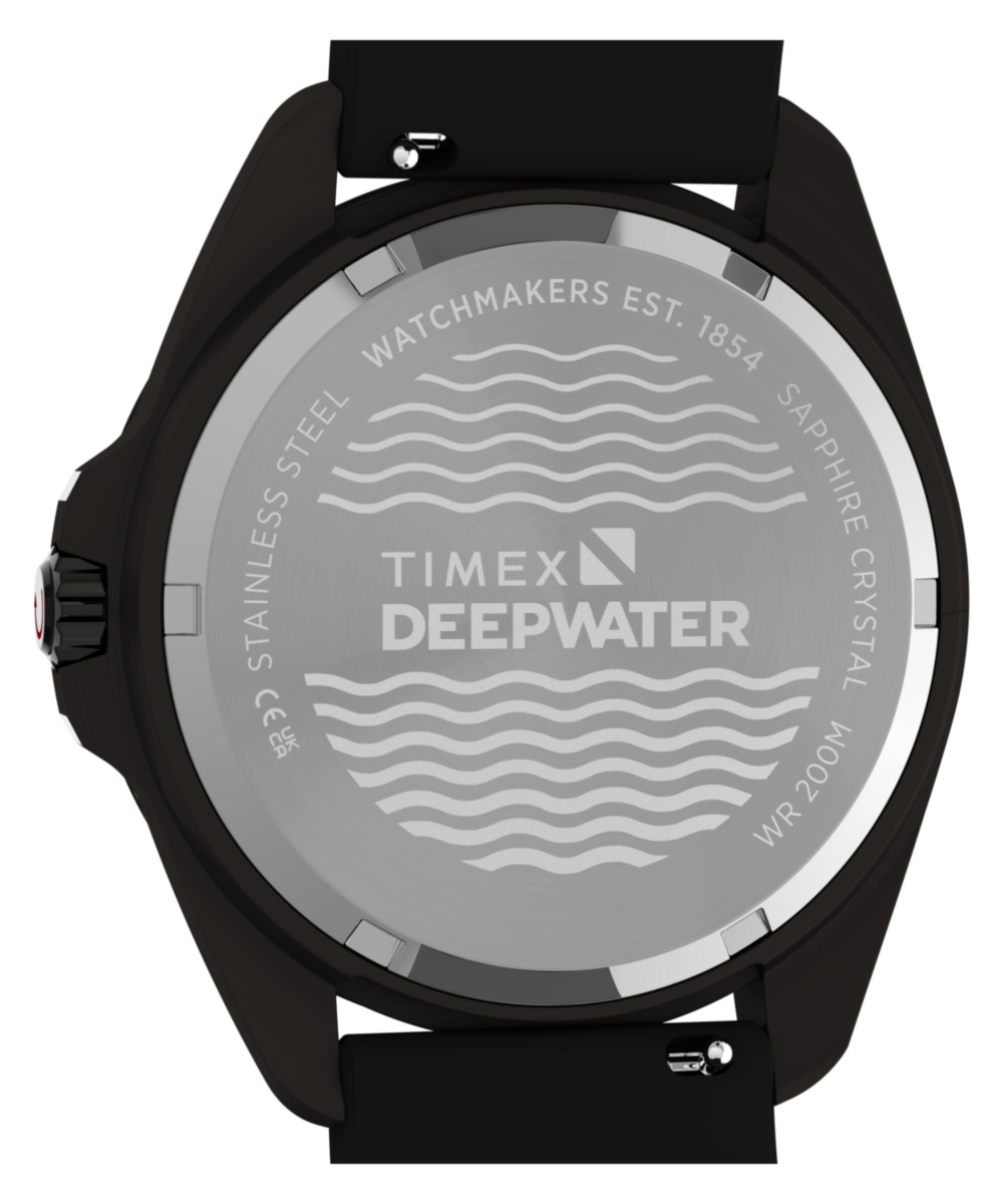 Timex Deepwater Arctic 200 40.5mm HNBR Synthetic Rubber Strap Watch