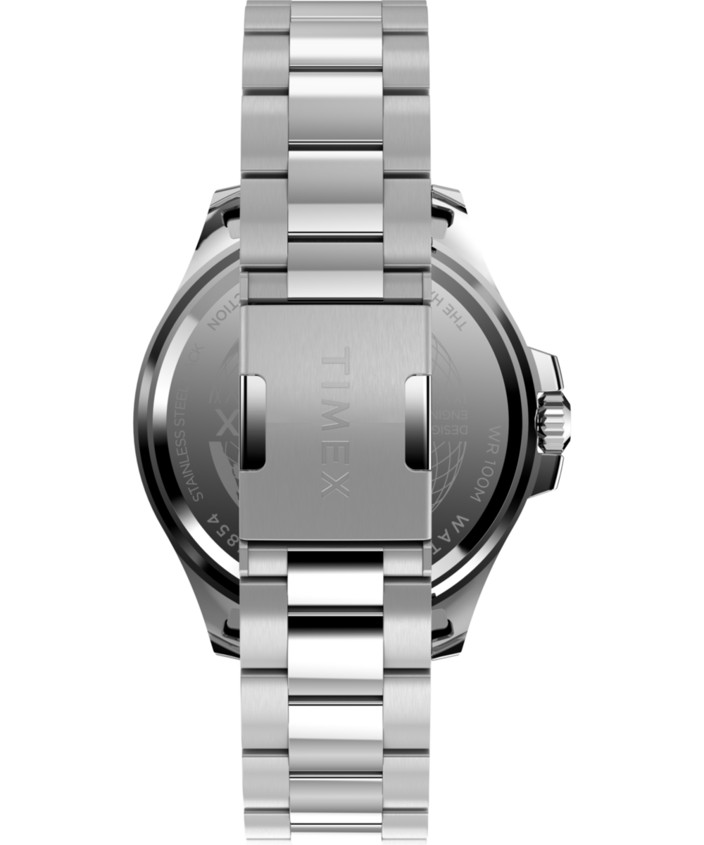 Timex Harborside Coast 43mm Stainless Steel Bracelet Watch