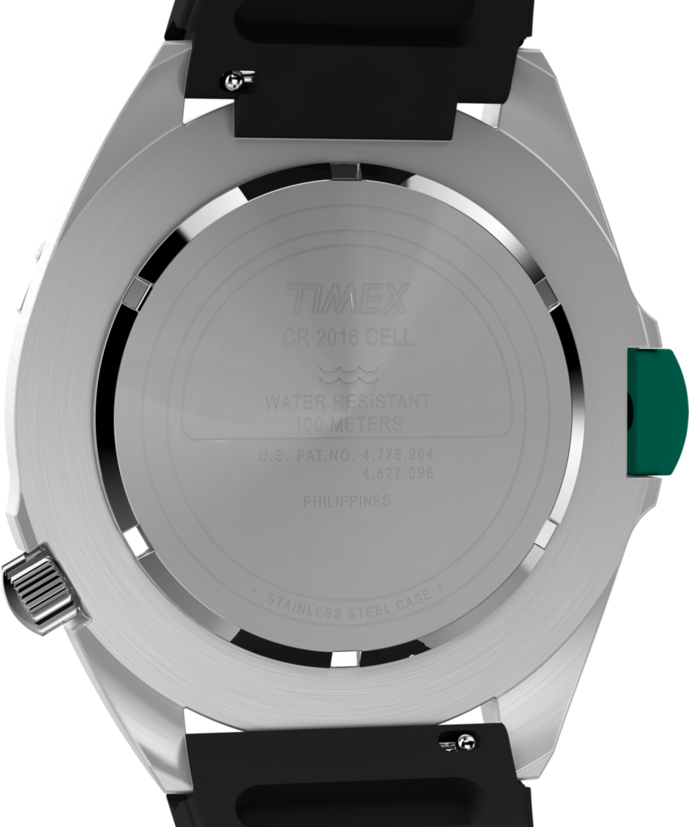 Timex Timex 1995 Intrepid Reissue 46mm Synthetic Rubber Strap Watch