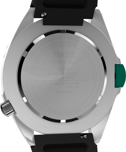 Timex Timex 1995 Intrepid Reissue 46mm Synthetic Rubber Strap Watch
