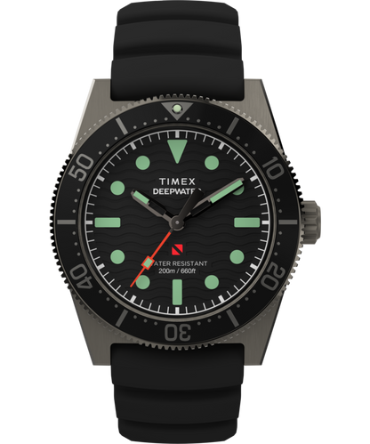 Timex Deepwater Reef 200 41mm Synthetic Rubber Strap Watch