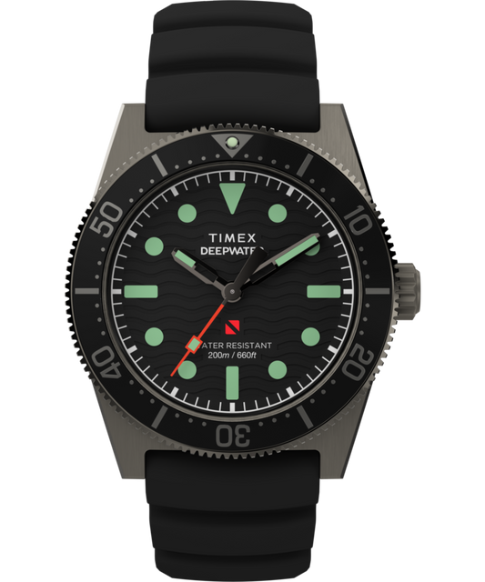 Timex Deepwater Reef 200 41mm Synthetic Rubber Strap Watch