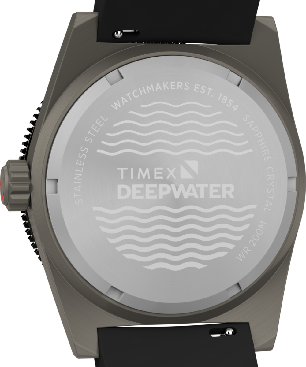 Timex Deepwater Reef 200 41mm Synthetic Rubber Strap Watch