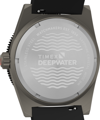 Timex Deepwater Reef 200 41mm Synthetic Rubber Strap Watch