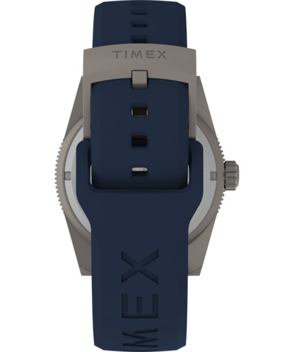 Timex Deepwater Reef 200 GMT 41mm Synthetic Rubber Strap Watch