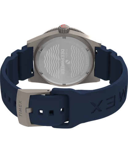 Timex Deepwater Reef 200 GMT 41mm Synthetic Rubber Strap Watch