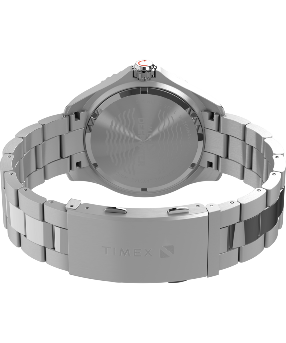 Timex Deepwater Meridian 200 44mm Stainless Steel Bracelet Watch