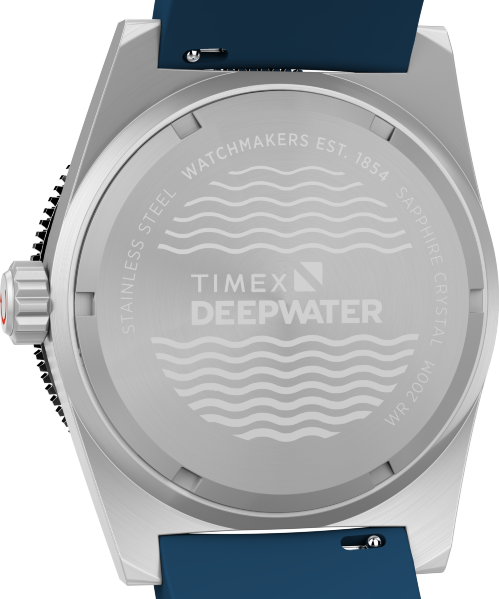 Timex Deepwater Reef 200 41mm Synthetic Rubber Strap Watch