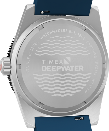 Timex Deepwater Reef 200 41mm Synthetic Rubber Strap Watch