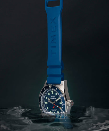 Timex Deepwater Reef 200 41mm Synthetic Rubber Strap Watch