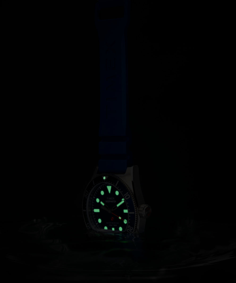 Timex Deepwater Reef 200 41mm Synthetic Rubber Strap Watch