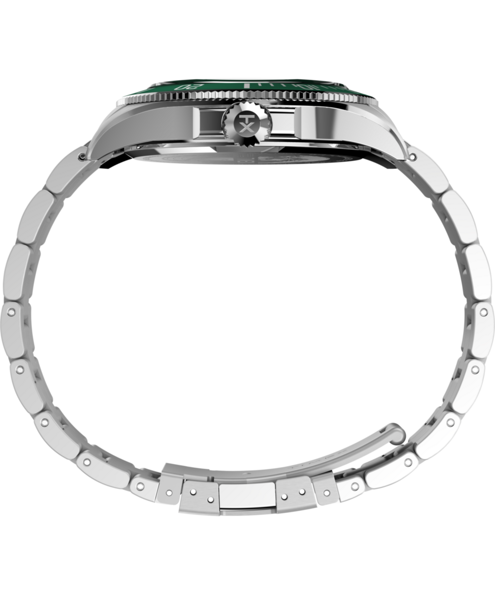 Timex Harborside Coast Multifunction 43mm Stainless Steel Bracelet Watch