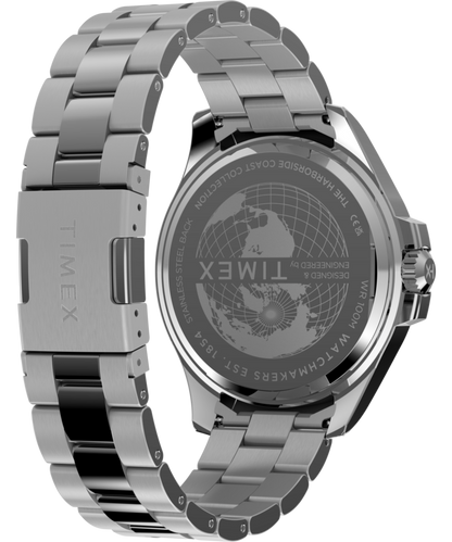 Timex Harborside Coast Multifunction 43mm Stainless Steel Bracelet Watch
