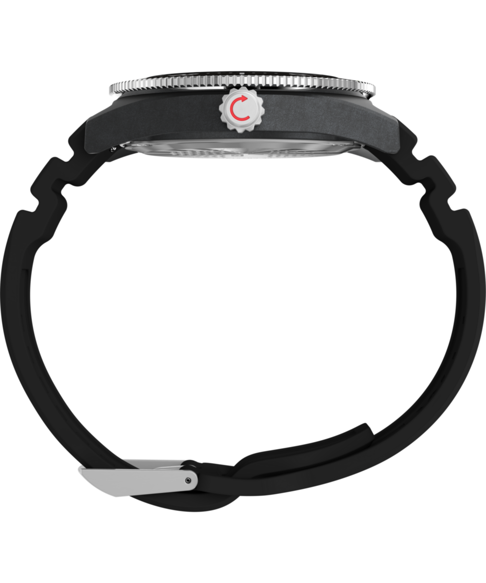 Timex Deepwater Reef 200 XCF 43mm Synthetic Rubber Strap Watch