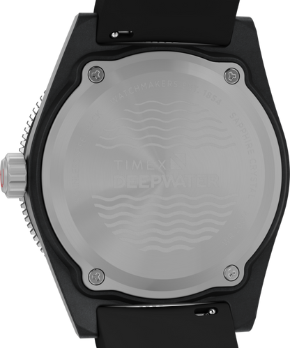 Timex Deepwater Reef 200 XCF 43mm Synthetic Rubber Strap Watch