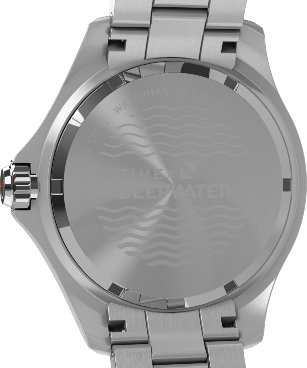 Timex Deepwater Meridian 200 44mm Stainless Steel Bracelet Watch