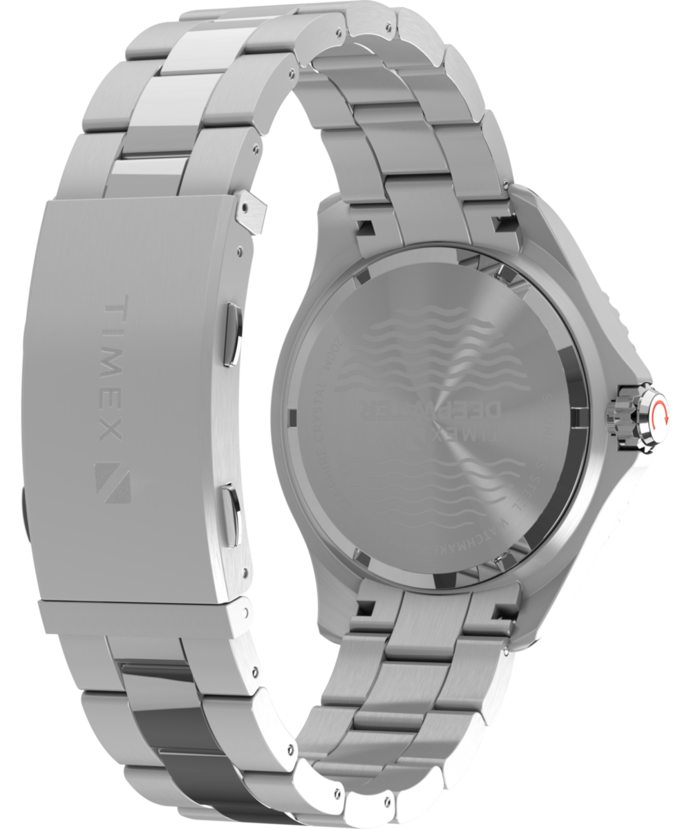 Timex Deepwater Meridian 200 44mm Stainless Steel Bracelet Watch