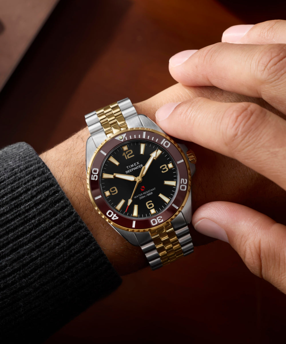 Timex Deepwater Arctic 40.5mm Stainless Steel Bracelet Watch