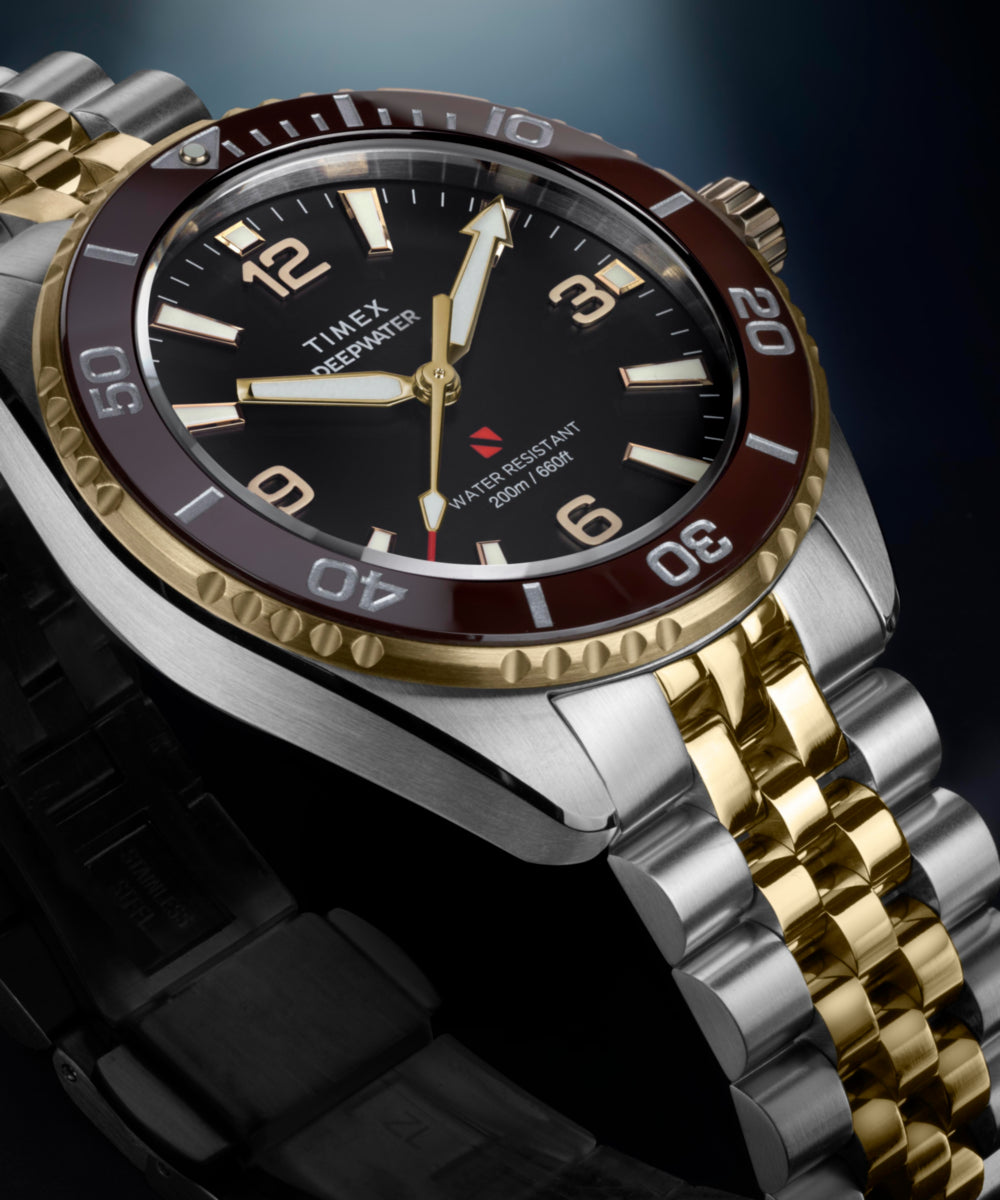Timex Deepwater Arctic 40.5mm Stainless Steel Bracelet Watch