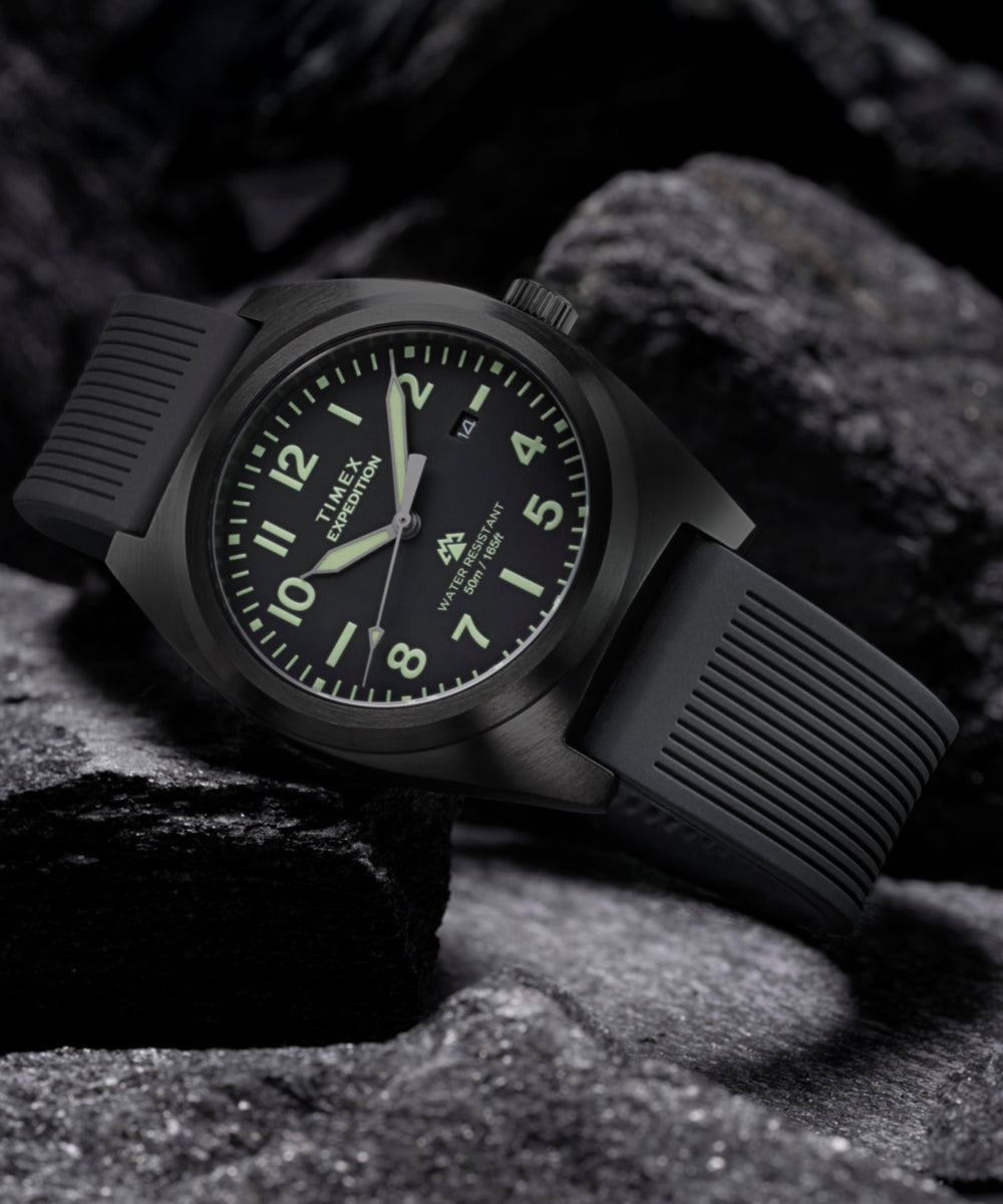 Timex Expedition Capstone 39mm Silicone Strap Watch