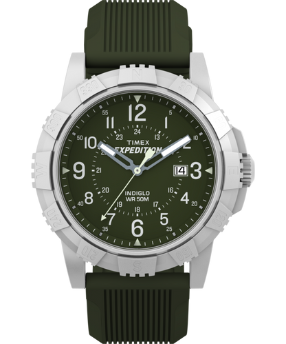 Timex Expedition Ridge 43mm Silicone Strap Watch