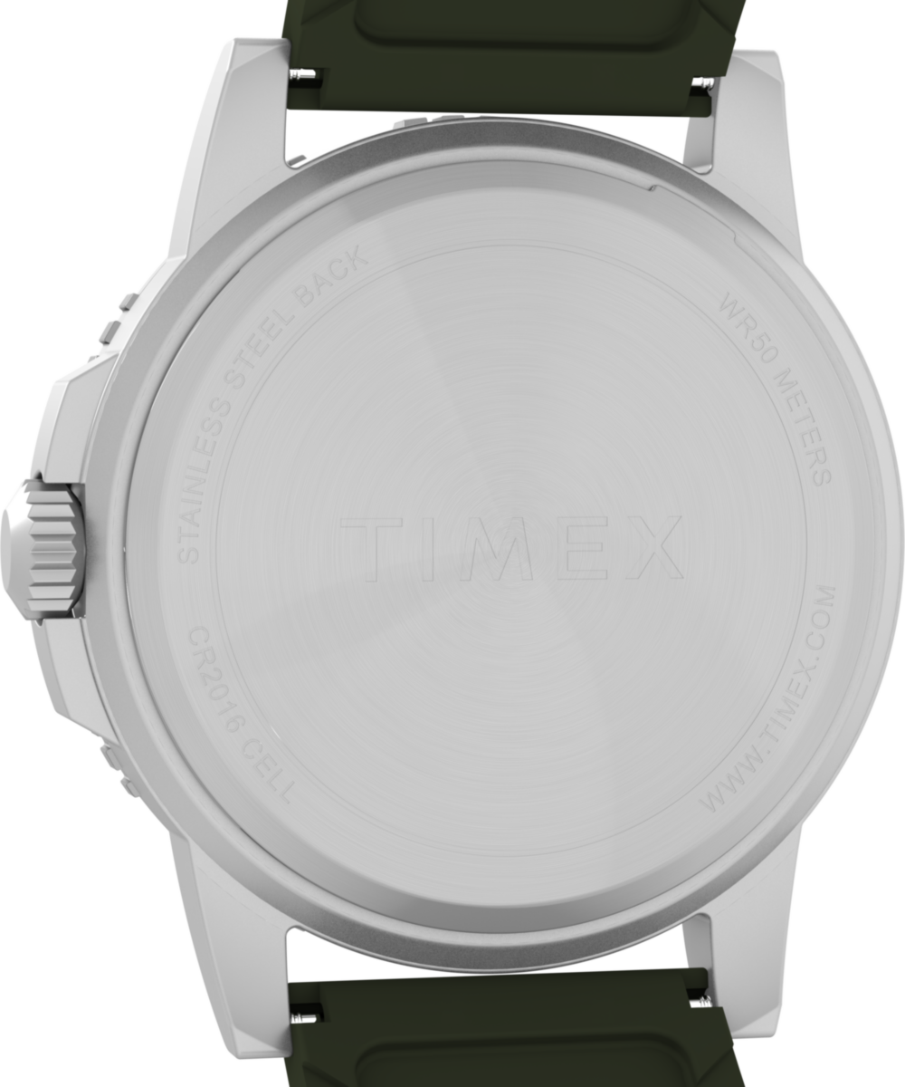 Timex Expedition Ridge 43mm Silicone Strap Watch