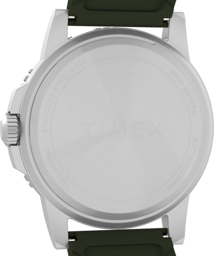 Timex Expedition Ridge 43mm Silicone Strap Watch