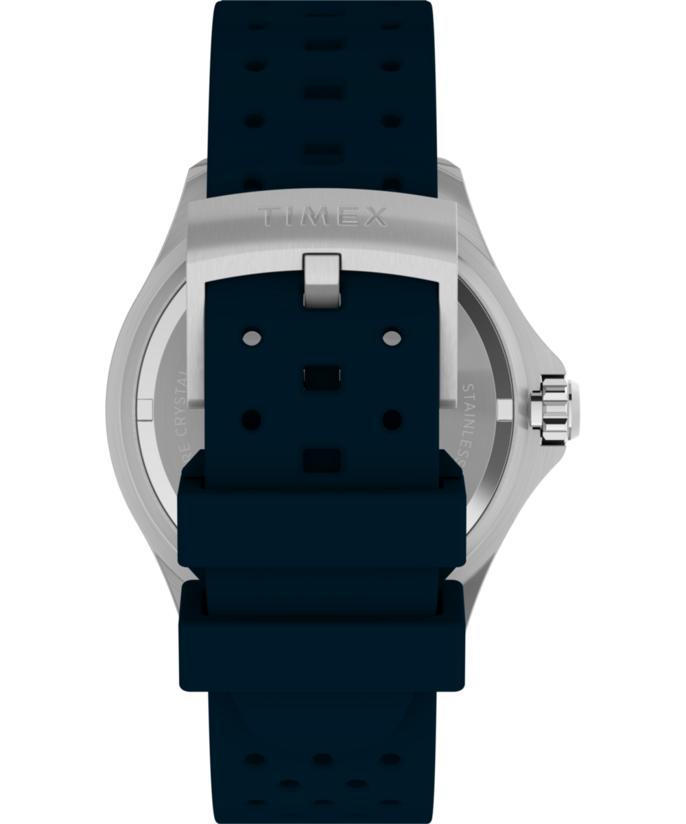 Timex Deepwater Meridian 200 44mm Synthetic Rubber Strap Watch