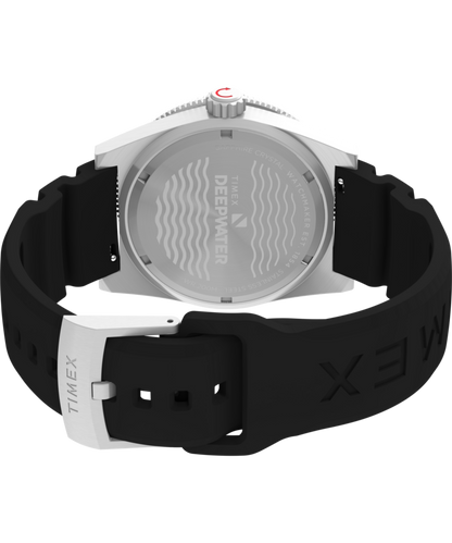 Timex Deepwater Reef 200 GMT 41mm Synthetic Rubber Strap Watch