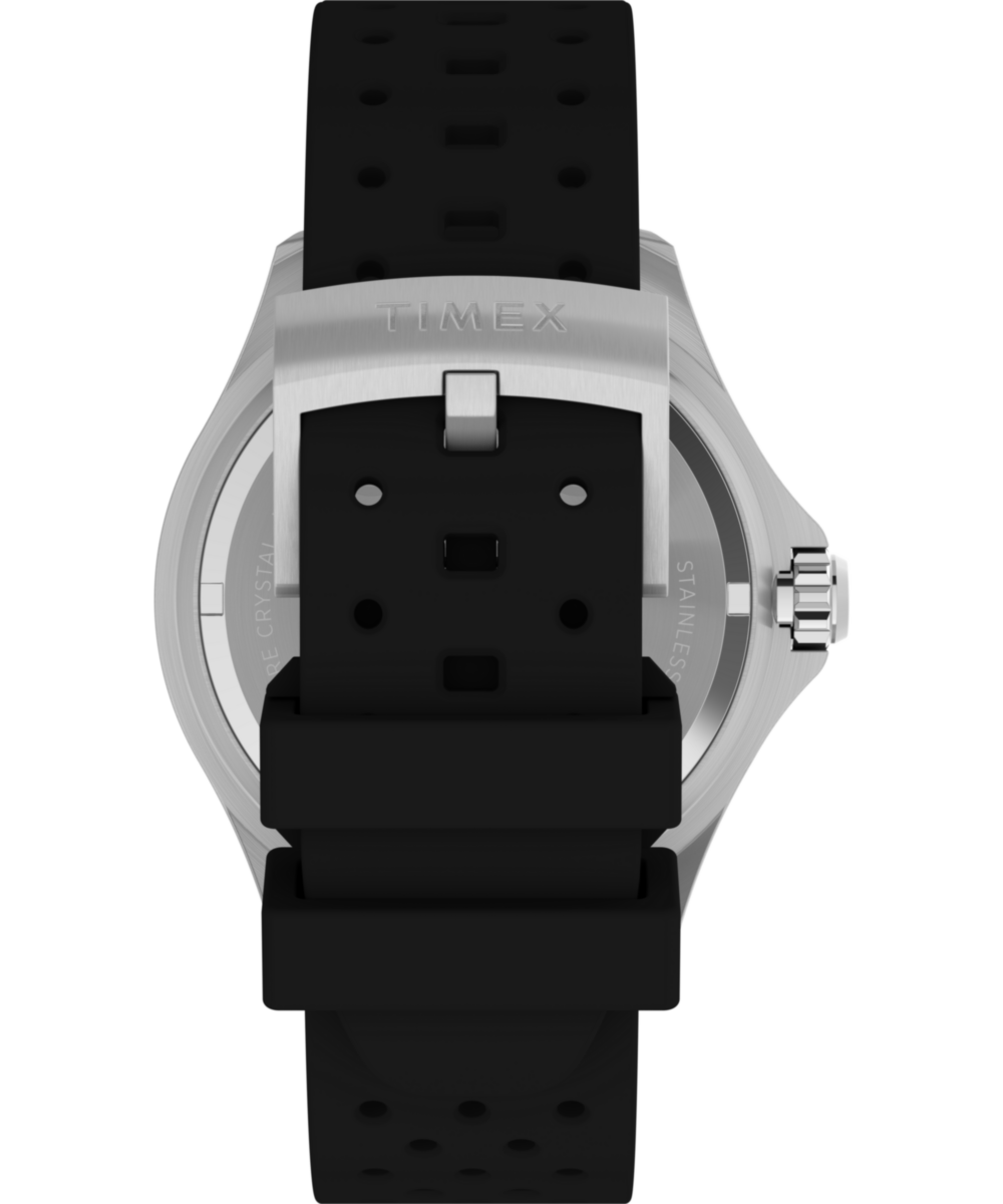 Timex Deepwater Meridian 200 44mm Synthetic Rubber Strap Watch
