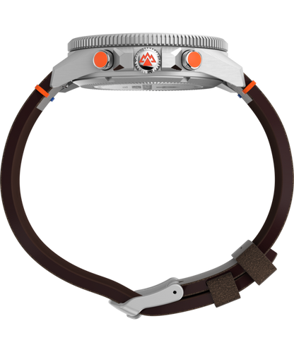 Timex Expedition Tide-Temp-Compass 43mm Eco-Friendly Leather Strap Watch