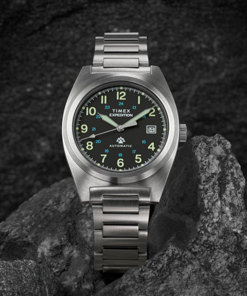 Timex Expedition Capstone Automatic 39mm Stainless Steel Bracelet Watch