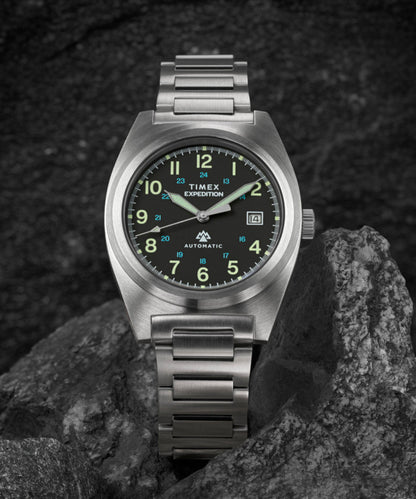 Timex Expedition Capstone Automatic 39mm Stainless Steel Bracelet Watch
