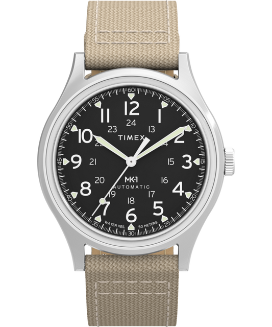 Timex MK1 Automatic 40mm Fabric Strap Watch