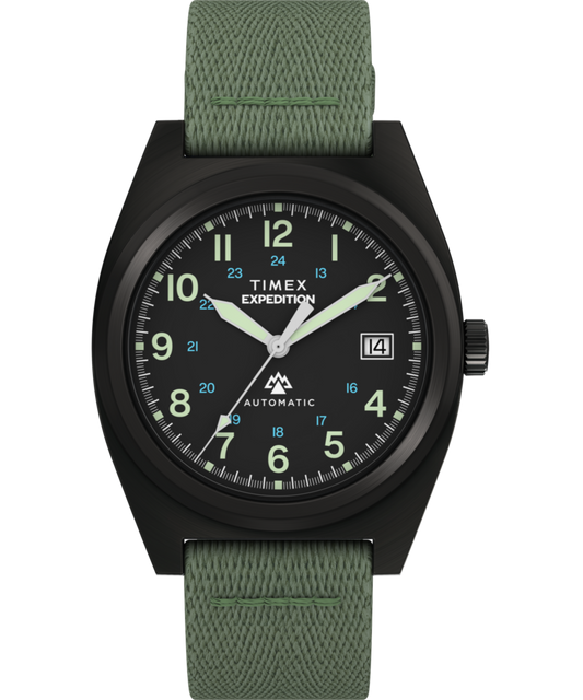 Timex Expedition Capstone Automatic 39mm Eco-Conscious Fabric Strap Watch