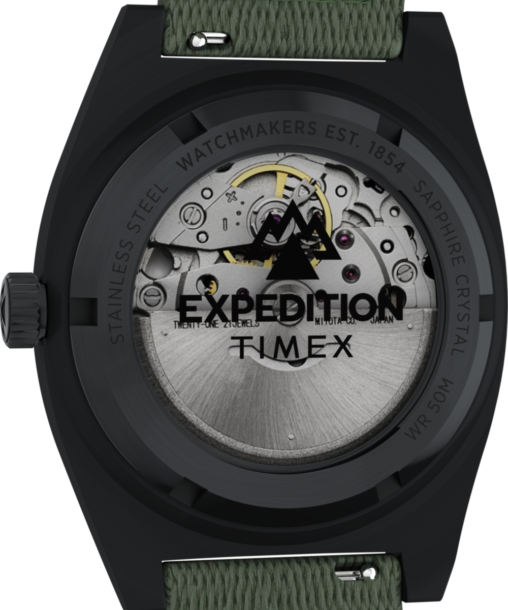 Timex Expedition Capstone Automatic 39mm Eco-Conscious Fabric Strap Watch